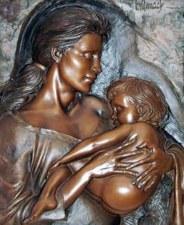 Devotion Bonded Bronze Sculpture 1998 42 in Sculpture - Bill Mack Devotion Bonded Bronze Sculpture 1998 42 in Sculpture - Bill Mack