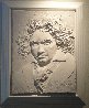 Beethoven Bonded Sand Sculpture  1984 40x31 Sculpture by Bill Mack - 1