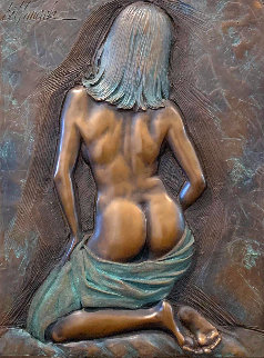 Composure Bronze Sculpture 2004 24x17 in Sculpture - Bill Mack Composure Bronze Sculpture 2004 24x17 in Sculpture - Bill Mack