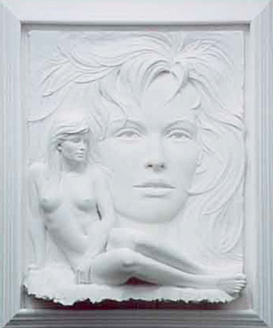 Visions Bonded Sand Sculpture 1993 47 in Sculpture - Bill Mack