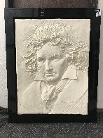Beethoven Bonded Sand Sculpture 1984 40x31 Huge Sculpture by Bill Mack - 1 Beethoven Bonded Sand Sculpture 1984 40x31 Huge Sculpture by Bill Mack - 1