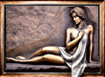 Admiration Bronze Relief Sculpture 2006 43 in Sculpture - Bill Mack Admiration Bronze Relief Sculpture 2006 43 in Sculpture - Bill Mack