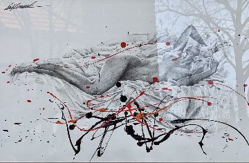 Untitled Drawing 31x43 Huge Drawing - Bill Mack Untitled Drawing 31x43 Huge Drawing - Bill Mack