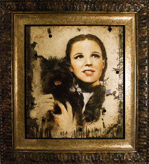 Dorothy & Toto Wizard of Oz Hollywood Sign 2009 50x56 Super Huge Original Painting - Bill Mack Dorothy & Toto Wizard of Oz Hollywood Sign 2009 50x56 Super Huge Original Painting - Bill Mack
