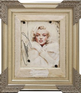 Legend in Mink Marilyn Monroe 2016 42x37 Super Huge Original Painting - Bill Mack Legend in Mink Marilyn Monroe 2016 42x37 Super Huge Original Painting - Bill Mack