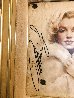 Legend in Mink Marilyn Monroe 2016 42x37  Huge Original Painting by Bill Mack - 3