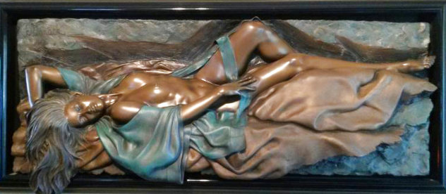 Affection Bonded Bronze Sculpture 1996 62 in Sculpture by Bill Mack