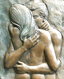 Caress Bronze Sculpture 2000 20x17 Limited Edition Print - Bill Mack Caress Bronze Sculpture 2000 20x17 Limited Edition Print - Bill Mack