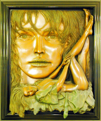 Rapture Bonded Bronze Relief Sculpture 1996 48x40 Huge Sculpture - Bill Mack