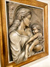 Devotion Bronze Relief Sculpture 1998 33 in Sculpture by Bill Mack - 3