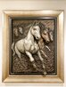 Freedom Horses -  Mixed Metal Sculpture 2011 49x48 in - Huge Sculpture by Bill Mack - 1