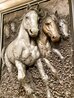 Freedom Horses -  Mixed Metal Sculpture 2011 49x48 in - Huge Sculpture by Bill Mack - 5