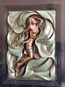 Mystery -  Bronze Relief Sculpture 1996 - 48x38 Huge Sculpture by Bill Mack - 1