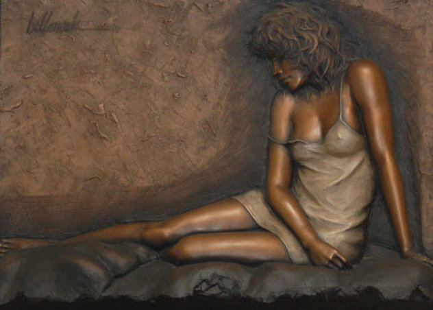 Desiree Bonded Bronze Sculpture 42x52 Sculpture by Bill Mack