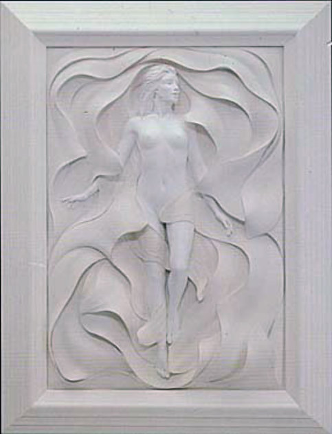 Odyssey Bonded Sand Sculpture 1992 44x31 Huge Sculpture by Bill Mack