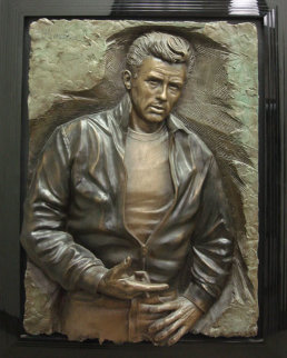 Rebel James Dean Bonded Bronze Sculpture 1989 Sculpture - Bill Mack Rebel James Dean Bonded Bronze Sculpture 1989 Sculpture - Bill Mack