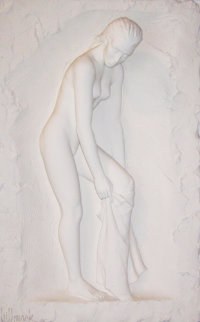 Vanity Bonded Sand Sculpture 1998 40x29 Sculpture - Bill Mack Vanity Bonded Sand Sculpture 1998 40x29 Sculpture - Bill Mack