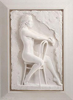 Solitude Bonded Sand Sculpture 1988 32x21 Sculpture - Bill Mack Solitude Bonded Sand Sculpture 1988 32x21 Sculpture - Bill Mack