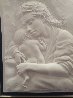 Mother and Child Bonded Sand Relief Sculpture 2002 24x18 Sculpture by Bill Mack - 2