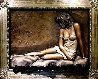 Desiree Mixed Metal Relief Sculpture 2004 29x39 Sculpture by Bill Mack - 2