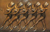 Rockettes Bronze and Mixed Metals Sculpture 2004 (New York, Radio City) 49 in Sculpture by Bill Mack - 0 Rockettes Bronze and Mixed Metals Sculpture 2004 (New York, Radio City) 49 in Sculpture by Bill Mack - 0