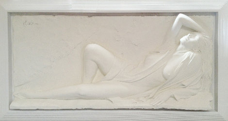 Radiance Bonded Sand Sculpture 1990 30x63 Sculpture - Bill Mack