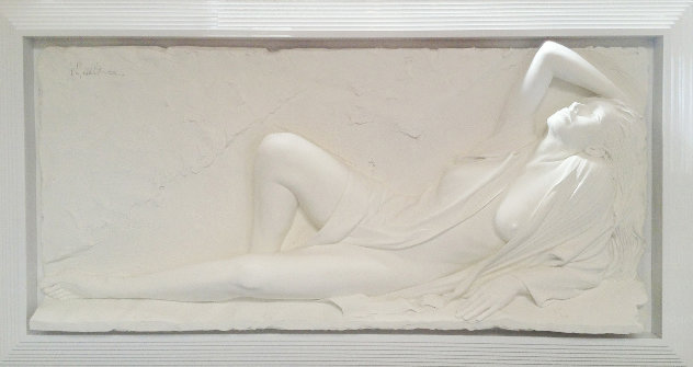 Radiance Bonded Sand Sculpture 1990 30x63 Sculpture by Bill Mack
