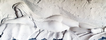 Contemplation Bonded Sand Sculpture 1994 25x64 - Huge Sculpture - Bill Mack Contemplation Bonded Sand Sculpture 1994 25x64 - Huge Sculpture - Bill Mack