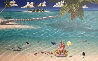 Other Side of Paradise 2002 60x96 Huge Mural Size Original Painting by Dan Mackin - 0