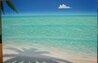 Untitled Seascape Painting 1998 48x60 Huge - Florida Original Painting by Dan Mackin - 1