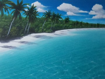 Virgin Beach 1999 54x43 Super Huge Original Painting - Dan Mackin Virgin Beach 1999 54x43 Super Huge Original Painting - Dan Mackin