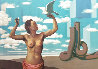 Une Jeune Femme Presente Avec Grace 1968 Limited Edition Print by Rene Magritte - 0