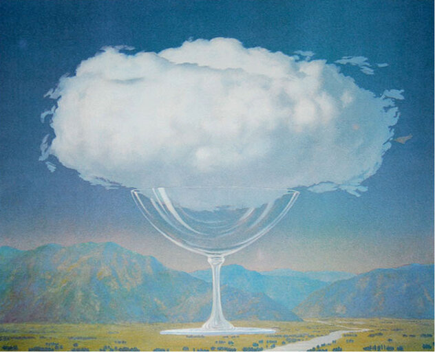 Ren Magritte、LA MAGIE NOIRE、海外版超希少レゾネ René Magritte painting “La Magie Noire” expected to sell for over