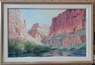 Marble Canyon 41x61 Super Huge! Original Painting by Merrill Mahaffey - 1 Marble Canyon 41x61 Super Huge! Original Painting by Merrill Mahaffey - 1
