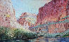 Marble Canyon 41x61 Super Huge! Original Painting by Merrill Mahaffey - 0 Marble Canyon 41x61 Super Huge! Original Painting by Merrill Mahaffey - 0