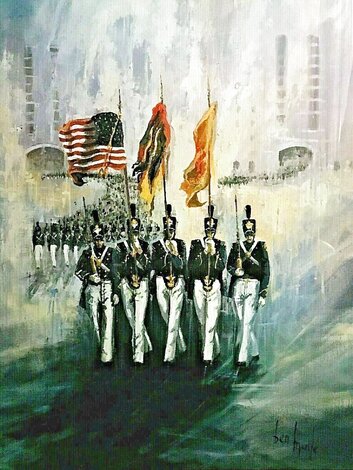 West Point Color Guard - New York Limited Edition Print - Ben Maile