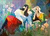 Central Park 1991 57x79 New York  Huge - New York Original Painting by Isaac Maimon - 0