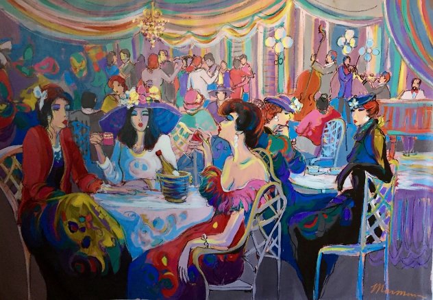 Enchanted 1993 55x79 Original Painting by Isaac Maimon