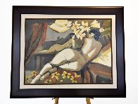 Villa Studio 52x42 Huge Original Painting by Isaac Maimon - 1 Villa Studio 52x42 Huge Original Painting by Isaac Maimon - 1