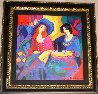 Midnight Cafe Original Painting by Isaac Maimon - 1