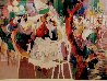 West Bank Cafe - Huge Limited Edition Print by Isaac Maimon - 1