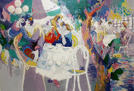 West Bank Cafe Limited Edition Print by Isaac Maimon - 0 West Bank Cafe Limited Edition Print by Isaac Maimon - 0