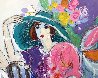 Spring Hat 1994 41x33 Huge Original Painting by Isaac Maimon - 8