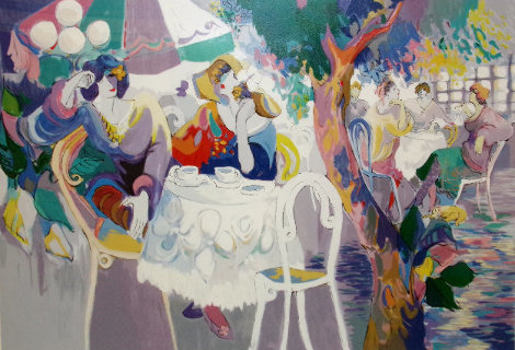 West Bank Cafe 1995 - Paris, France Limited Edition Print - Isaac Maimon