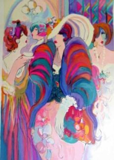 Reception 1995 50x38 Huge  Limited Edition Print - Isaac Maimon