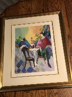 Cafe Caze II 1990 Limited Edition Print by Isaac Maimon - 1 Cafe Caze II 1990 Limited Edition Print by Isaac Maimon - 1