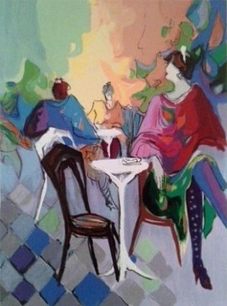 Cafe Caze II 1990 Limited Edition Print by Isaac Maimon
