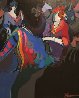 Brigitte And Noelle Suite of 2  Paintings - 1991 29x25 Original Painting by Isaac Maimon - 1