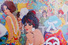 Cafe La Parisienne 2000 40x50 Original Painting by Isaac Maimon - 5 Cafe La Parisienne 2000 40x50 Original Painting by Isaac Maimon - 5