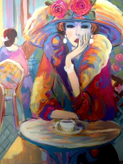 Vivian 2002 41x33 Huge Original Painting - Isaac Maimon Vivian 2002 41x33 Huge Original Painting - Isaac Maimon